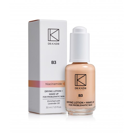 Dr.Kadir B3-Drying Lotion+Make Up Problematic Skin, 30 ml