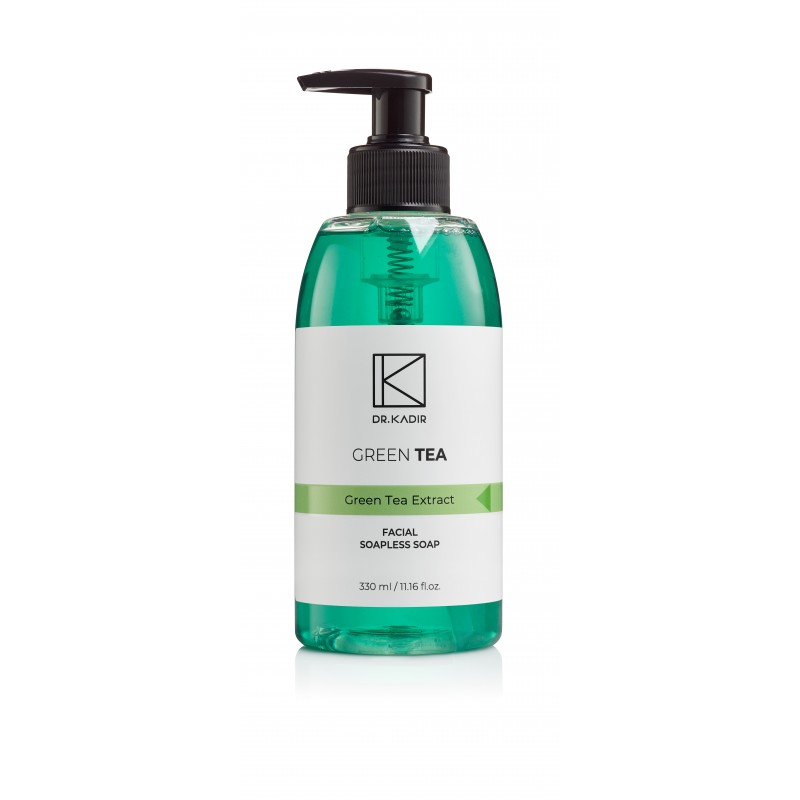 Dr.Kadir Green Tea-Soapless Soap, 330 ml Dr.Kadir-Гель для очищения Зелёный чай - Green Tea-Soapless Soap, 330 мл.