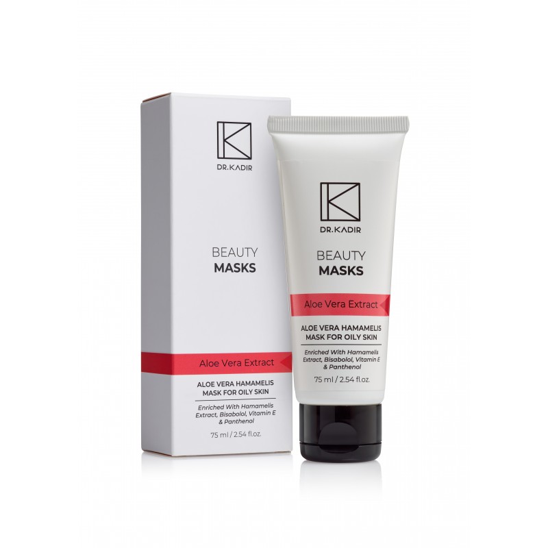 Dr.Kadir-Маска Алоэ-Гамамелис для жирной кожи  - Aloe Vera-Hamamelis Mask For Oily Skin, 75 мл.
