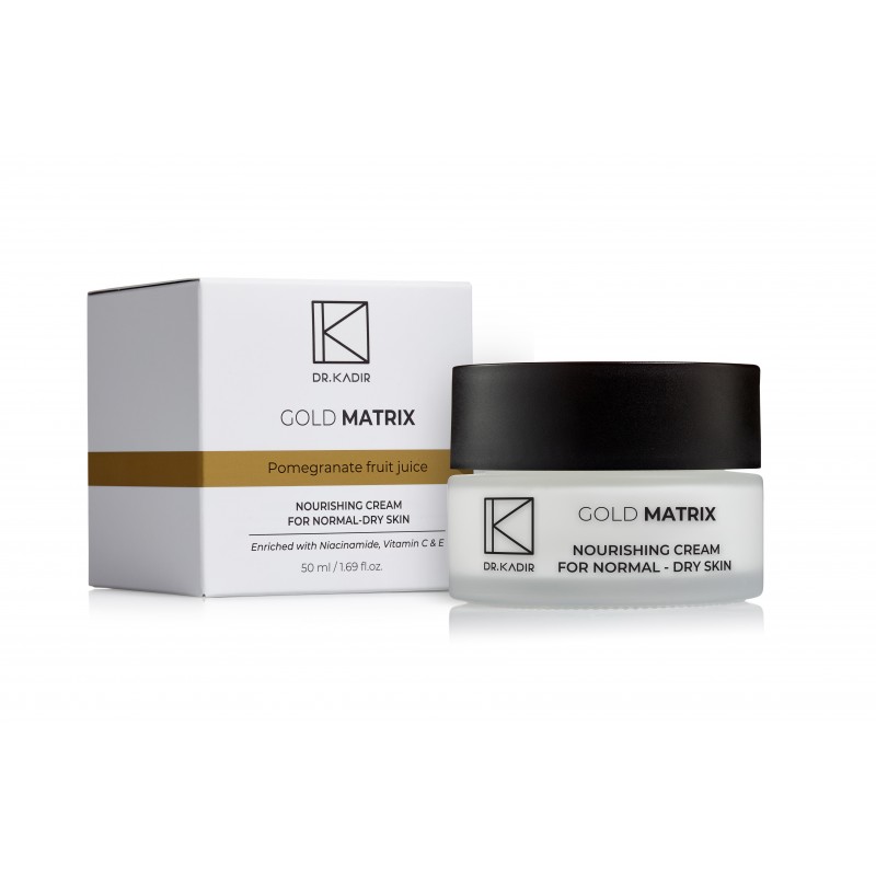 Dr.Kadir-Питательный крем для нормальной/сухой кожи  Голд Матрикс - Gold Matrix Nourishing Cream For Normal/Dry Skin, 50 мл.