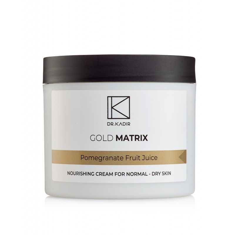 Dr.Kadir-Питательный крем для нормальной/сухой кожи  Голд Матрикс - Gold Matrix Nourishing Cream For Normal/Dry Skin, 250 мл.