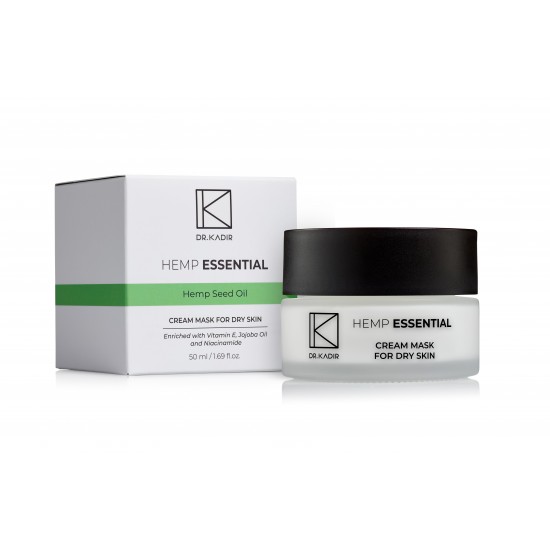 Dr.Kadir Hemp Essential Cream-Mask For Dry Skin, 50 ml