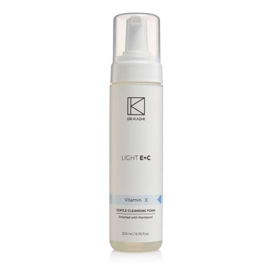 Dr.Kadir Light E+C Gentle Cleansing Foam, 200 ml