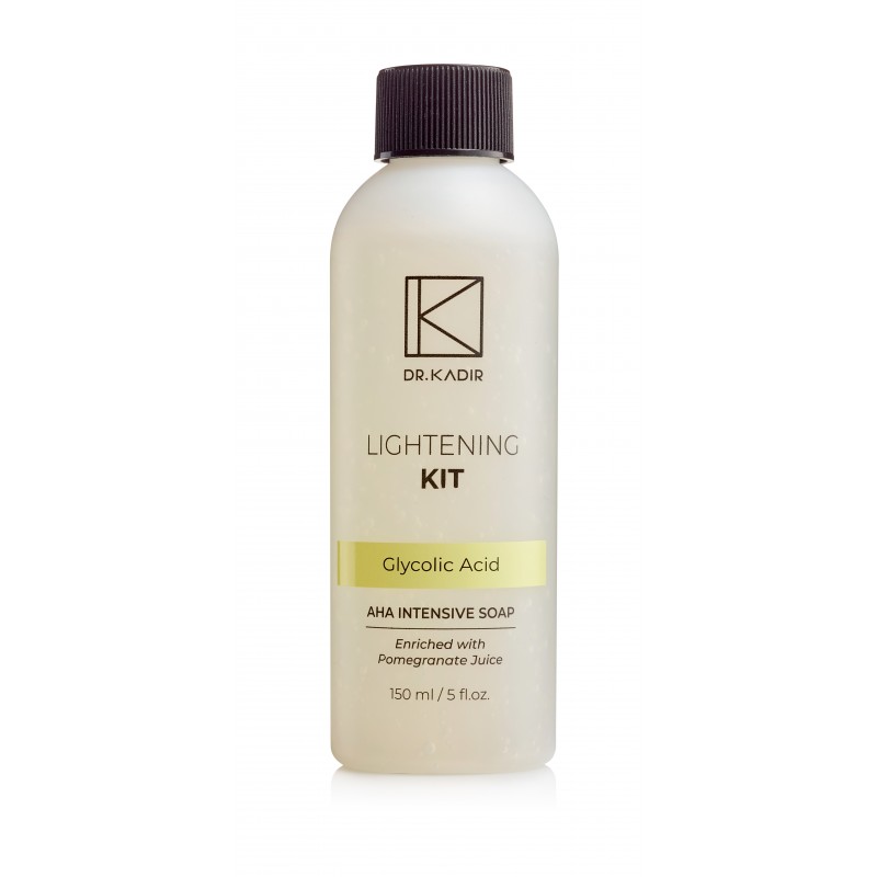 Dr.Kadir Lightening Kit AHA Gel Soap, 150 ml Dr.Kadir Lightening Kit AHA Gel Soap, 150 ml