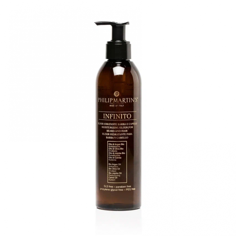 INFINITO PROTECTION OIL - Масло для бороды и волос, 250 мл
