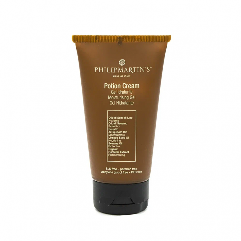 Potion cream  увлажняющий гель для вьющихся и кудрявых волос, 75 мл