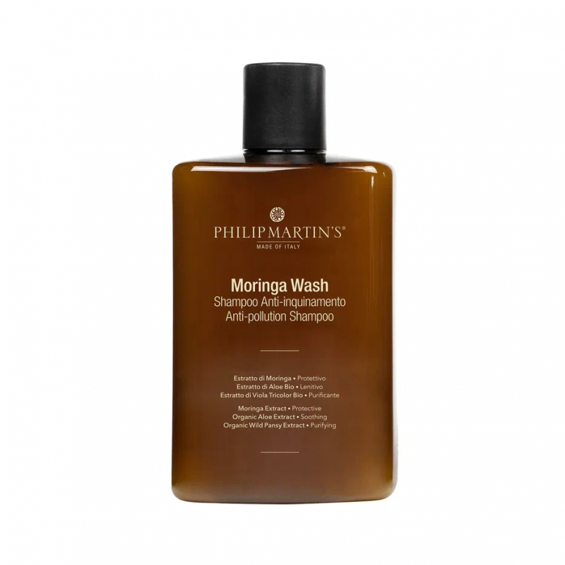 MORINGA WASH - шампунь анти-загрязнение окружающей среды, 320 мл