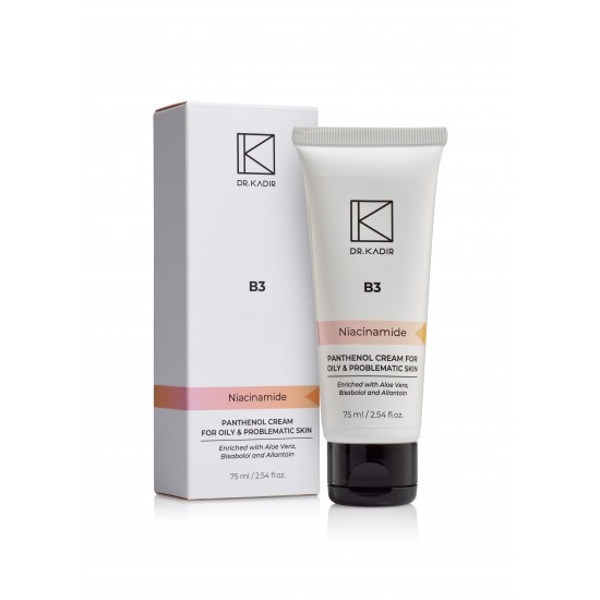 Dr.Kadir B3-Panthenol Cream For Oily And Problematic Skin, 75 ml